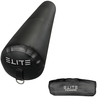 Black fender with 'Elite' branding